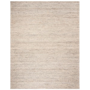 Marbella Light Gray 9 ft. x 12 ft. Solid Area Rug