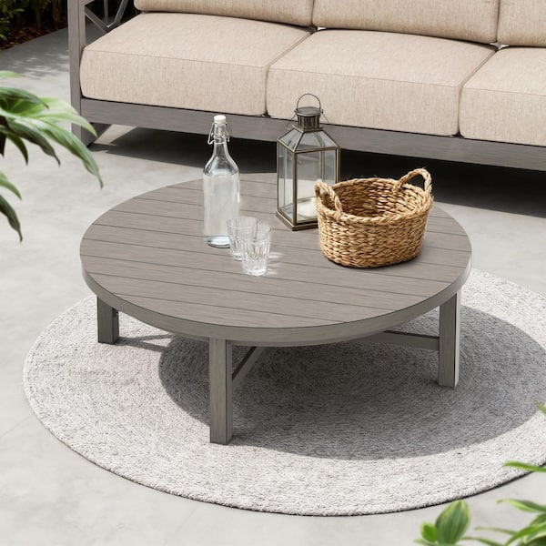 Marindo Round Aluminum Outdoor Coffee Table