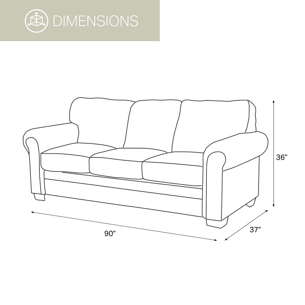 Buckskin Brown Microfiber Nailhead Sleeper Sofa