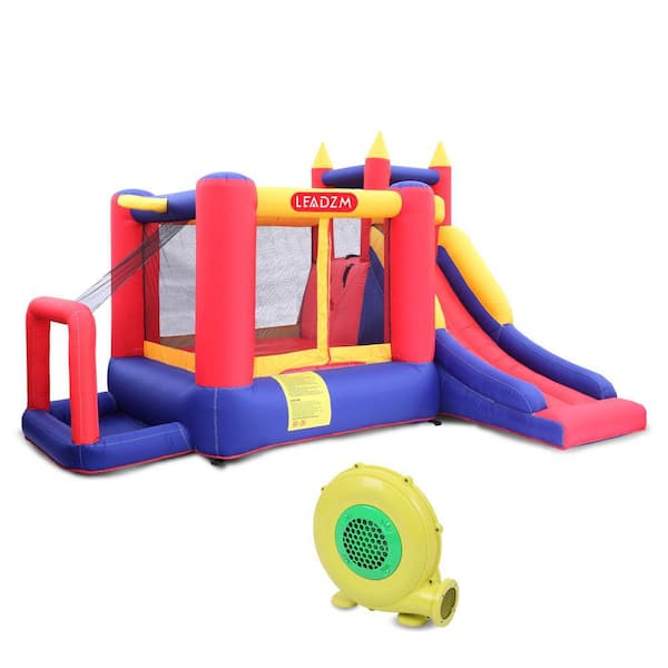 Karl home Inflatable Bounce House Kids Jumper Slide with Blower