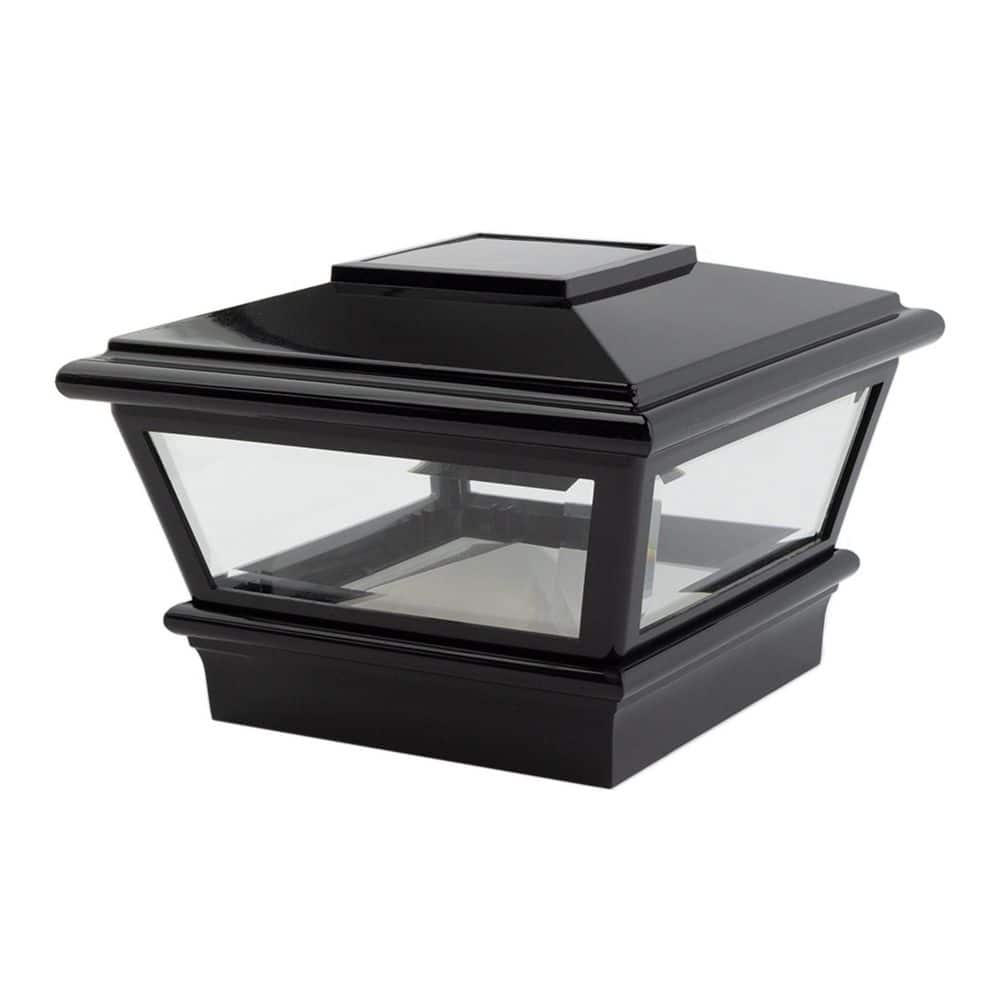 VersaCap 4 in. x 4 in. Black Plastic Solar Post Cap (2-Pack) price history on PriceWatchPro