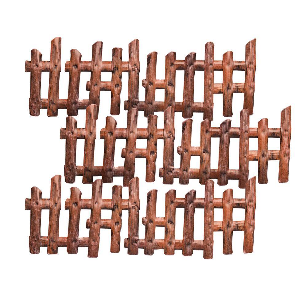 Adoring Acorns 11-Piece Brown Polyresin Fairy Garden Kit