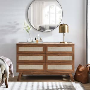 Soma 6-Drawer Dresser in Walnut