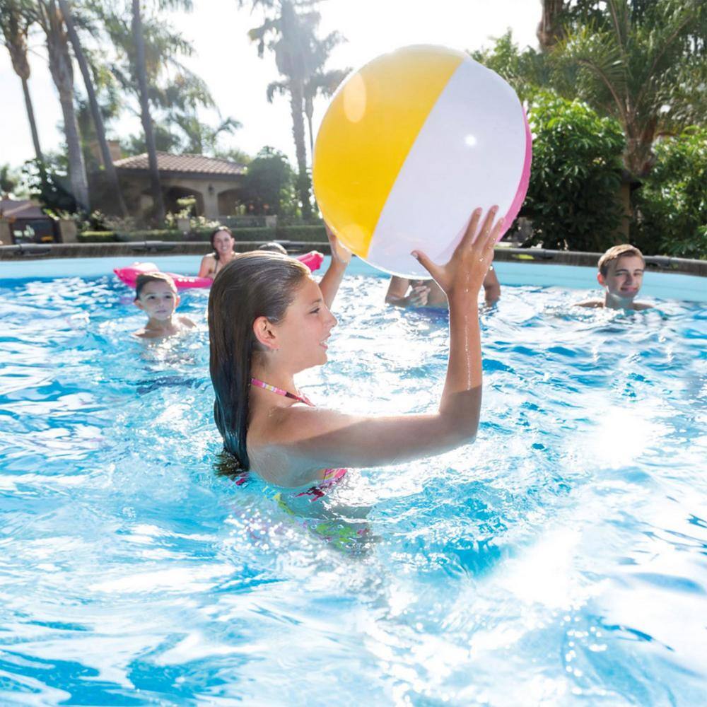 Greywood Round 12-Foot Above Ground Pool with Filter Pump