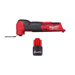 M12 FUEL 12V Lithium-Ion Cordless Oscillating Multi-Tool w/CP High Output 2.5 Ah Battery Pack