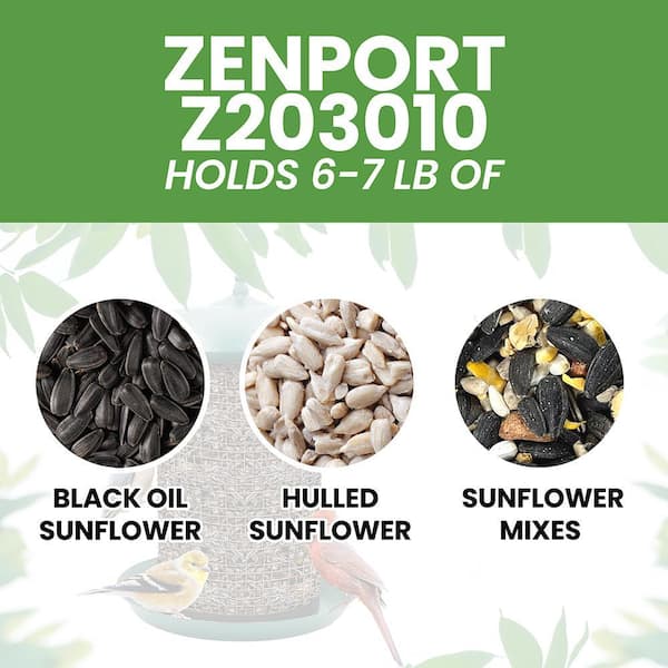 ZENPORT Hanging Bird Seed Screen Feeder Z203010 - The Home Depot