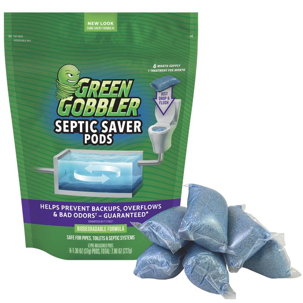 Green Gobbler 1 Gal. Industrial Strength Gel Grease and Hair Clog Remover  G8021 - The Home Depot