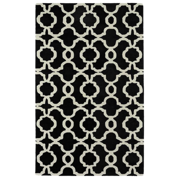 Kaleen Metamorphosis Black 10 ft. x 13 ft. Area Rug