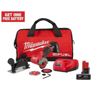 M12 FUEL 12V 3 in. Lithium-Ion Brushless Cordless Cut Off Saw Kit with 6.0Ah Battery