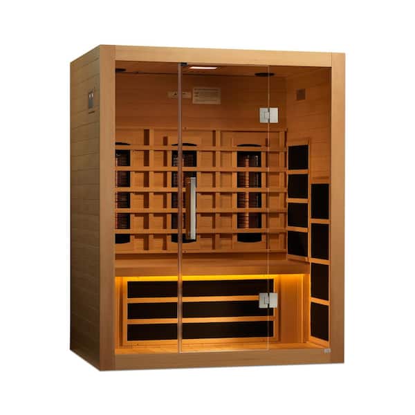 HarviaTech Harvia 700 Series 3-Person Indoor Infrared Sauna