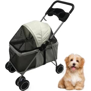 VEVOR Cat Carrier with Wheels, Rolling Pet Carrier with Telescopic Handle  and Shoulder Strap Dog Carrier CWLGXHS18LBSRAD6RV0 - The Home Depot