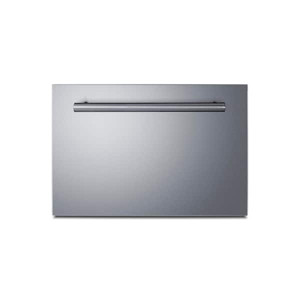 18 in. Single Drawer Cosmetics Fridge in Stainless Steel
