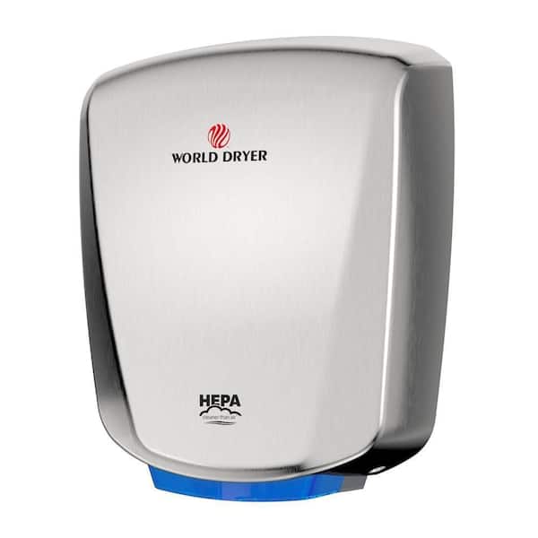 VERDEdri Polished Stainless Steel Automatic Electric Hand Dryer