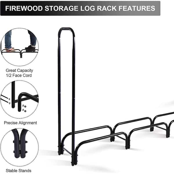 New Shippable Traditional 1/8th Cord Firewood Rack (Free Shipping)