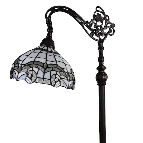 Tiffany reading floor deals lamp