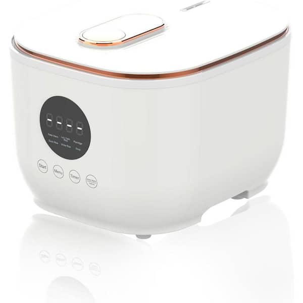3L Low Carb Rice Cooker White Ceramic Nonstick Pot Stainless Steel Filter Low Sugar Multi-Function Steamer
