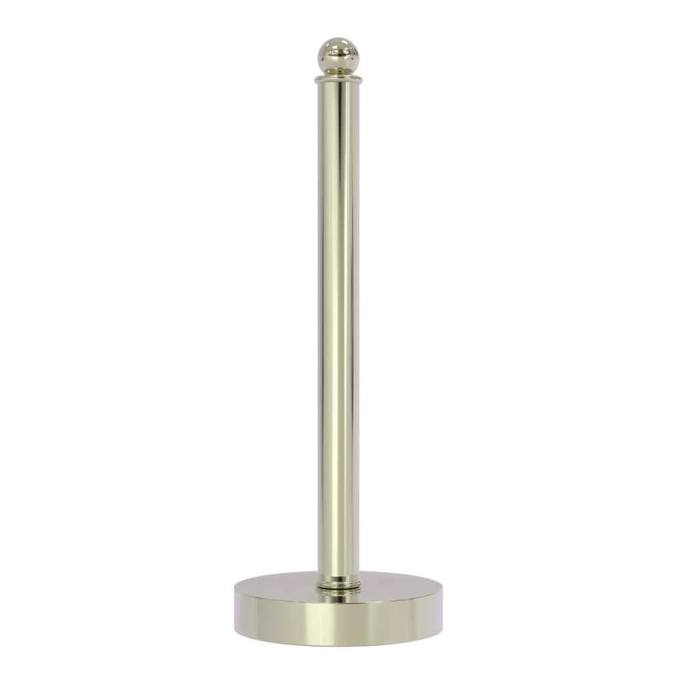 Polished Nickel Brass Contemporary Kitchen Paper Towel Holder