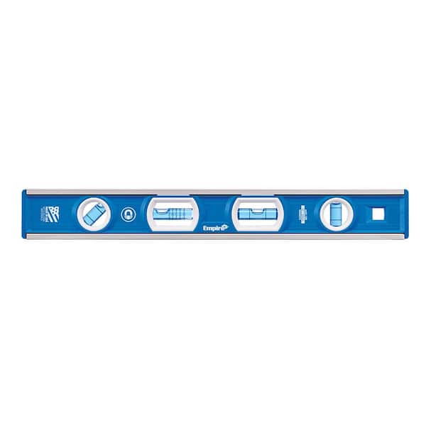Empire - 24 in. Aluminum I-Beam Level With 12 in. Compact Box Level Set