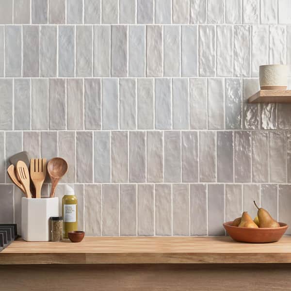 Montauk Fog Gray 4x4 Mixed Finish Ceramic Tile Montauk Fog Gray 4x4 Mixed Finish Ceramic Tile