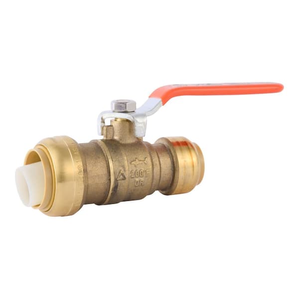 SharkBite 1 in. x 3/4 in. Push-to-Connect Reducing Brass Ball Valve