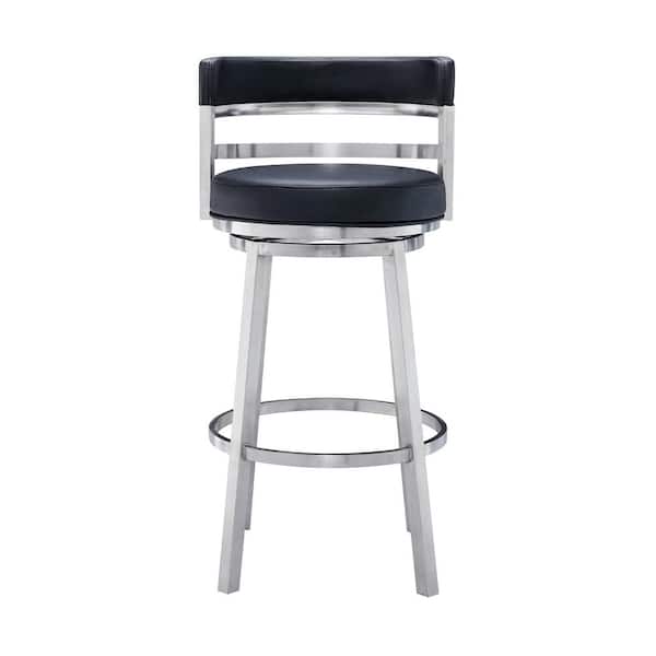 Armen Living Madrid Contemporary 26 In, How Many Inches Is Counter Height Bar Stools
