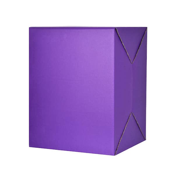 AdirOffice Purple 6 Compartment Desktop File Classroom Literature Organizer (2-Pack)