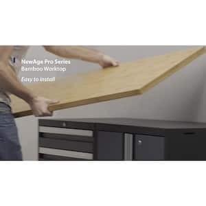 Pro Series 4.7 ft. Bamboo Workbench Top