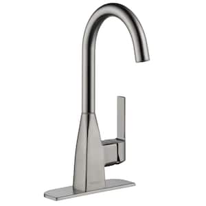 Xander Single-Handle Bar Faucet in Stainless