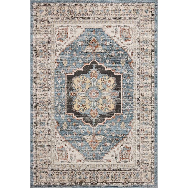 LOLOI II Odette Sky/Multi 11'-2" x 15'-7" Oriental Area Rug