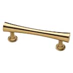 Drum 3 in. (76 mm) Center-to-Center Champagne Bronze Drawer Pull