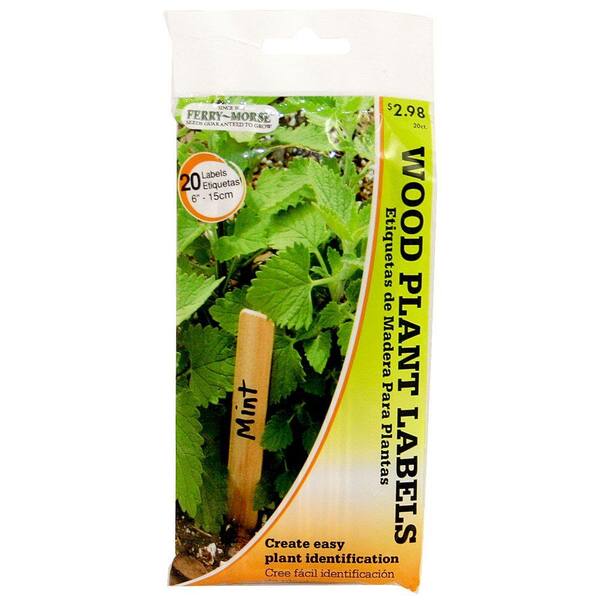 Unbranded 6 in. Wood Plant Labels