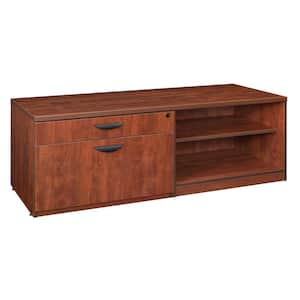 Magons Cherry Lateral/ Open Shelf Low Credenza