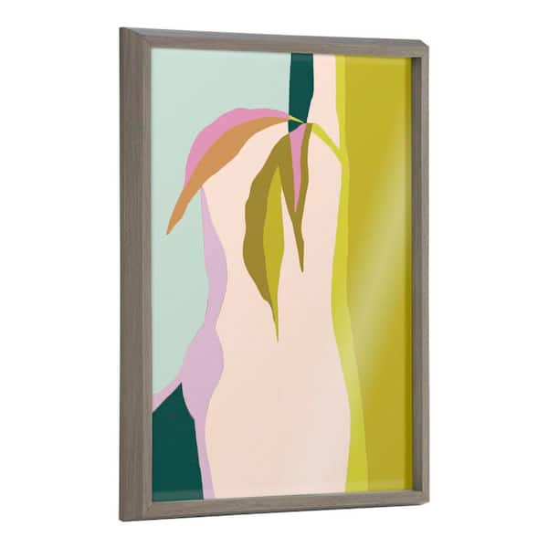 Kate and Laurel Blake "Delight In The Moment 2" by Alicia Schultz Framed Art Print 18 in. x 24 in.