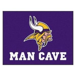 Minnesota Vikings Purple Man Cave 3 ft. x 4 ft. Area Rug