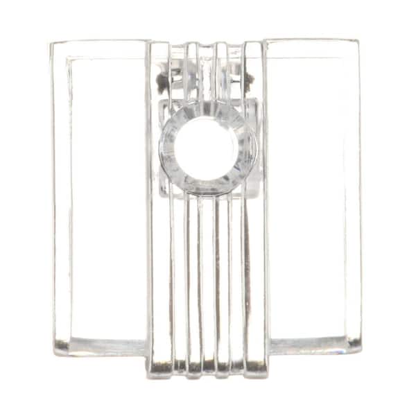 Plastic Mirror Holders 4 Sets Clear