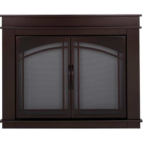 Fenwick Medium Glass Fireplace Doors