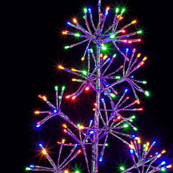 BlcTec christmas lights outdoor 300 led 108ft color changing christmas tree  lights warm white &multi color, 11 modes connectable plu