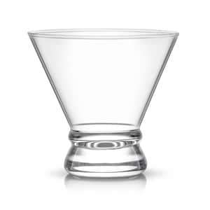Afina Ribbon 8 oz. Martini Glasses (Set of 4)