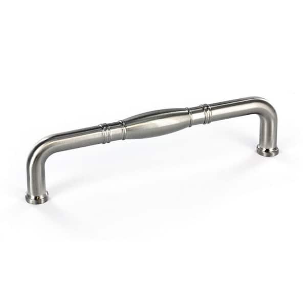 Richelieu Hardware Pincourt Collection 5 1/16 in. (128 mm) Brushed Nickel Traditional Cabinet Bar Pull