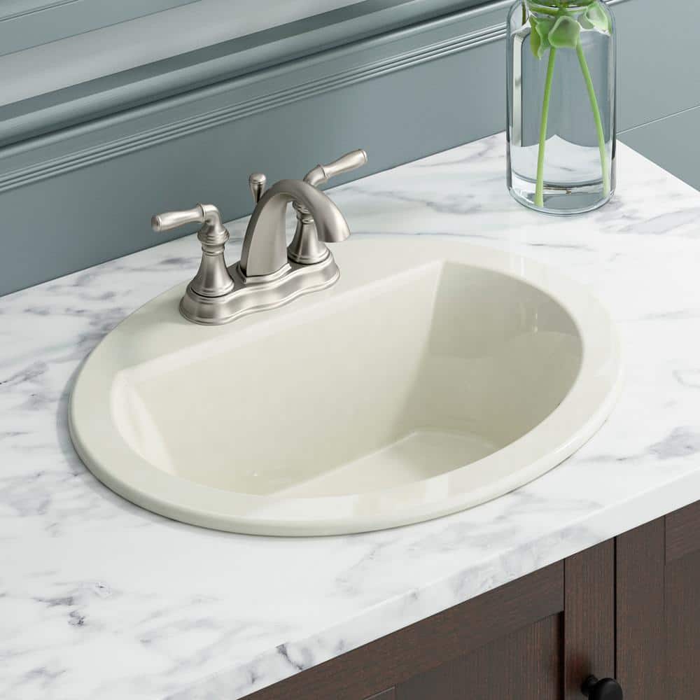 Devonshire Brushed Nickel 4" Centerset Bathroom Faucet