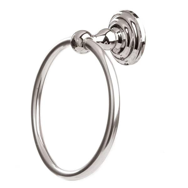 ARISTA Cascade Collection Towel Ring in Chrome