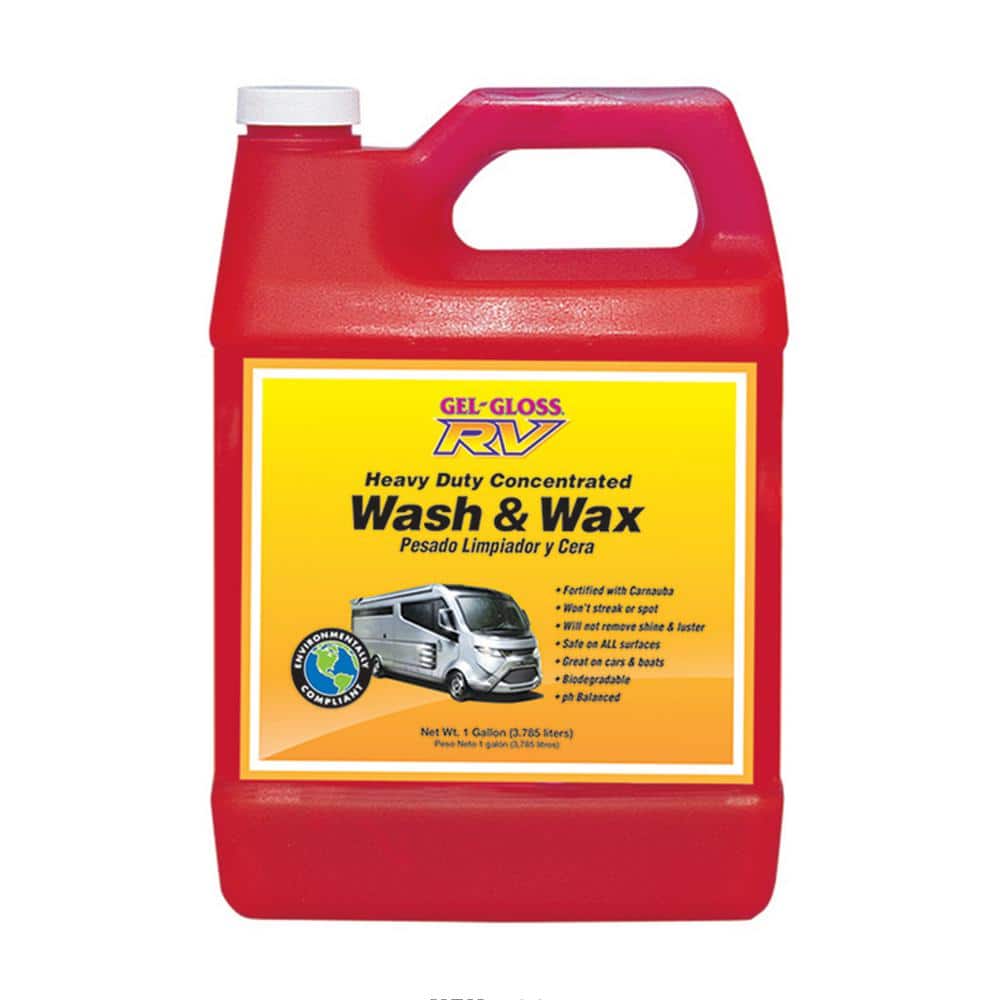 128 oz. Gel Gloss RV Wash and Wax-WW-128 - The Home Depot Gel-gloss Rv Wash And Wax - 128 Oz. - Ww-128