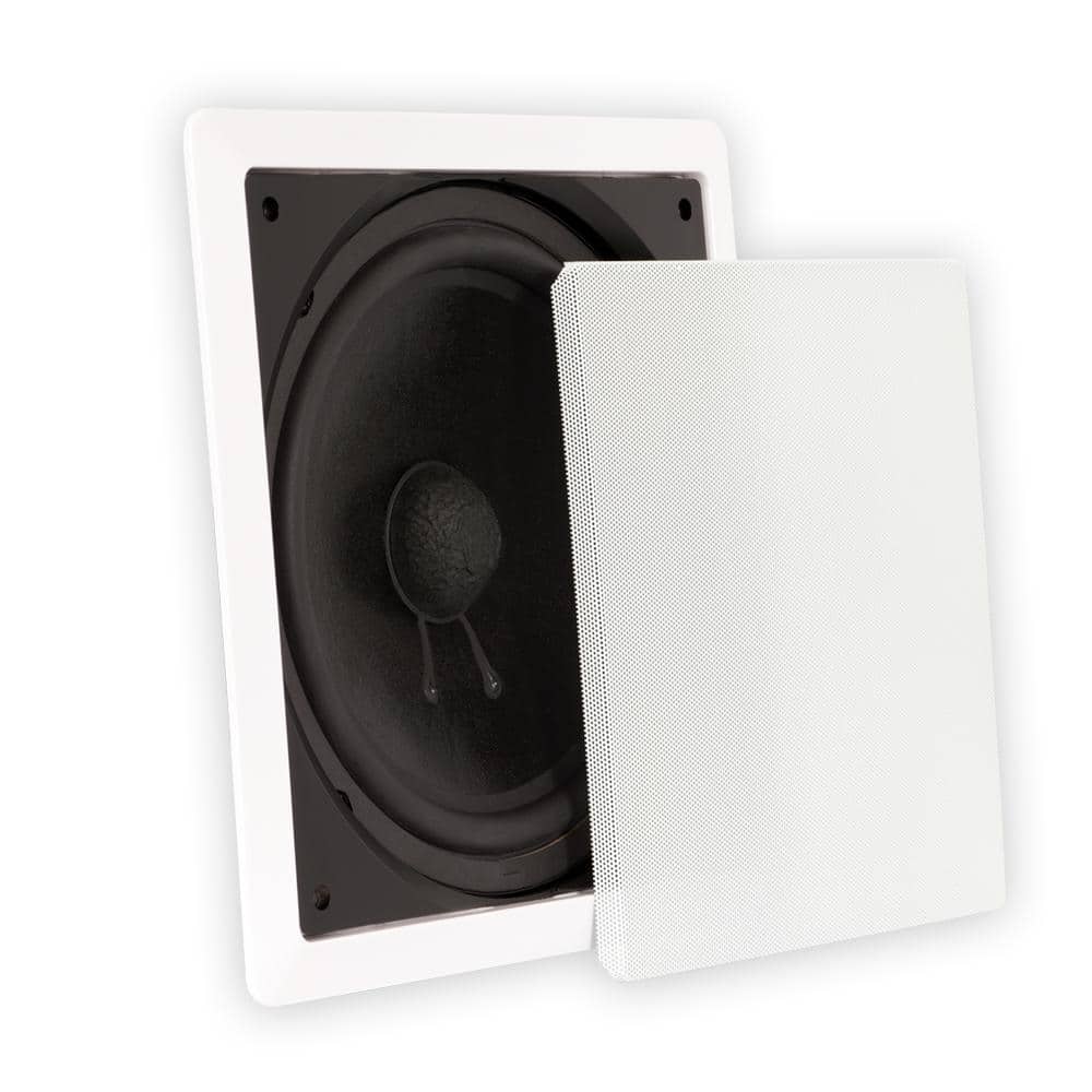 Theater Solutions by Goldwood Passive in. Home Theater In-Wall Subwoofer TS1000 - The Home Depot