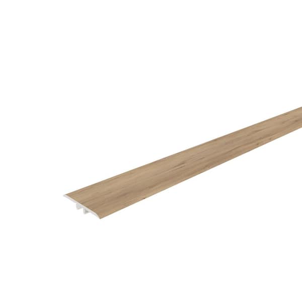 Everlux Premium Flooring Alice Desert Brown 0.31 in. T x 1.96 in. W x 94.5 in. L T Molding