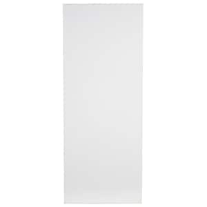 White 11.77x35.98x0.51 in. Wall End Panel