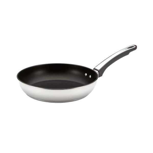 Farberware Stainless Steel Skillet with Nonstick Coating