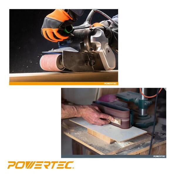 60-Grit Aluminum Oxide Sanding Belt 