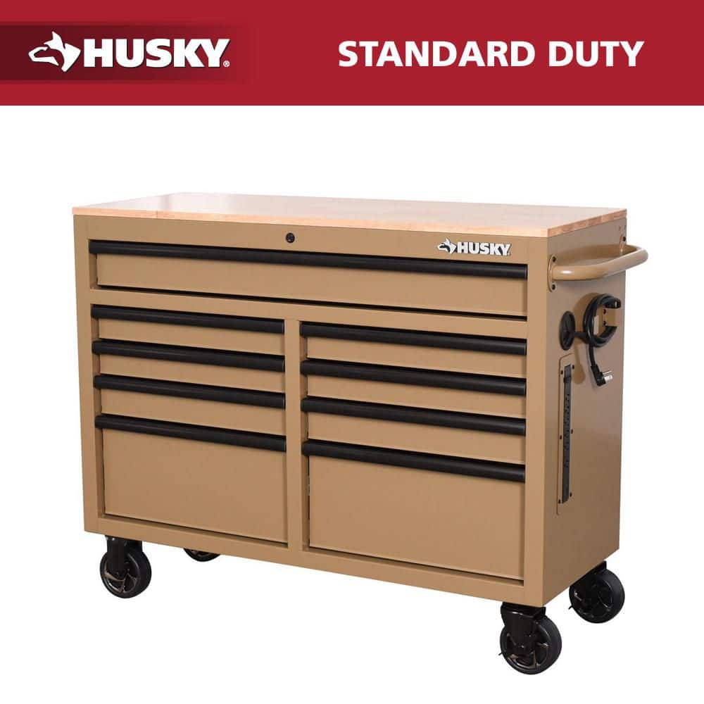 Have a question about Husky Standard Duty 46 in. W x 18 in. D 9