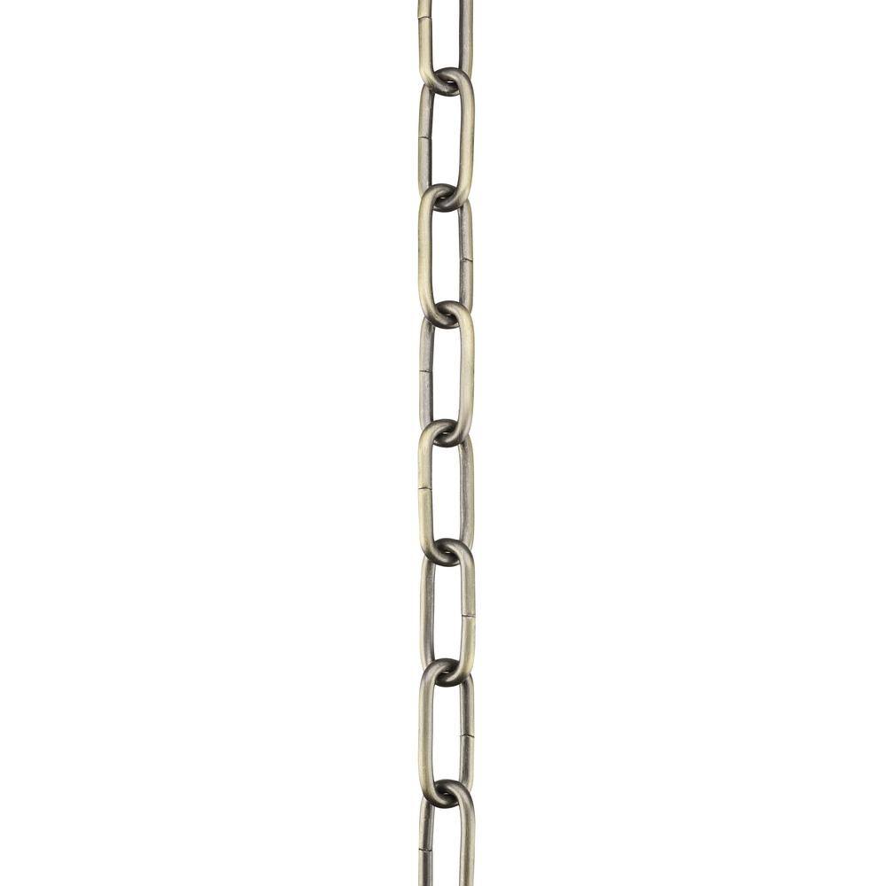 Antique Brass and Steel Heavy Duty Chain for Lighting Fixtures