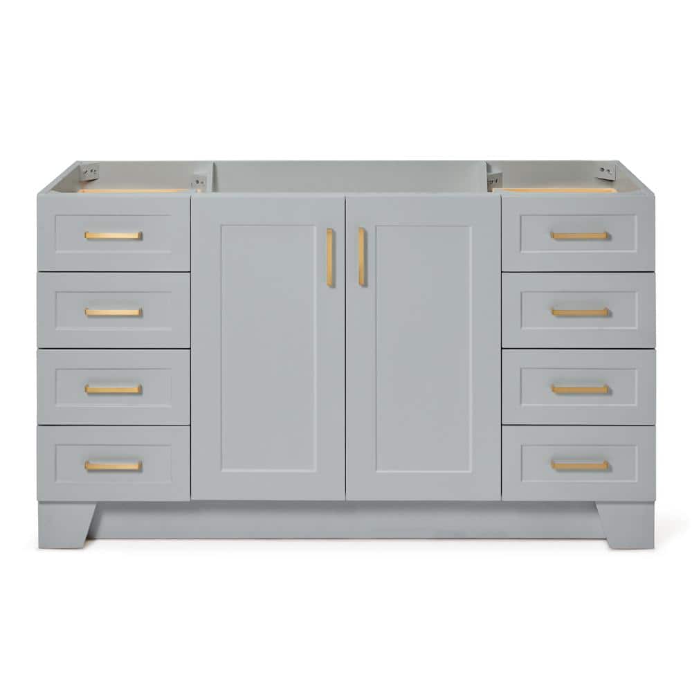 Taylor 60 in. W x 21.5 in. D x 34.5 in. H Freestanding Bath Vanity Cabinet Only in Gray price history on PriceWatchPro